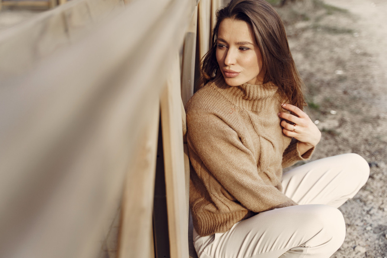 Модные образы с женской кашемировой одеждой