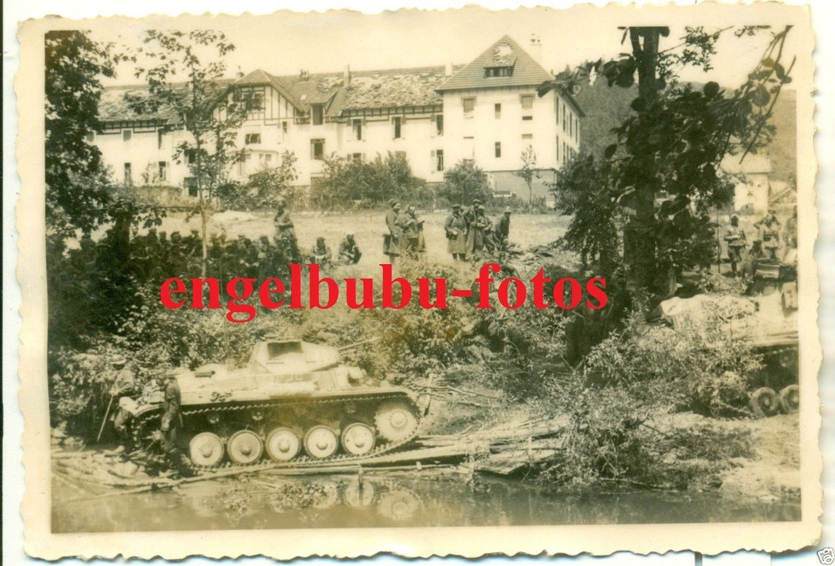 PANZER-REGT. - LE THILLOT (LOTHRINGEN, VOSGES) -