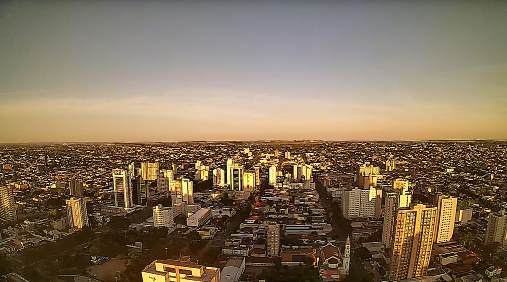 Campo Grande nesta manhã de quarta-feira