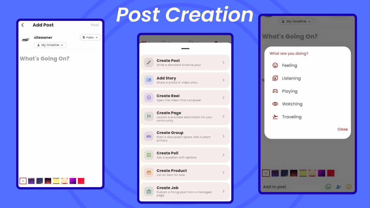 Expeazzy | Flutter Messenger Timeline Mobile App for Sngine