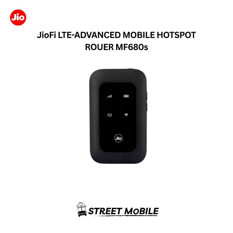 JIO MF680S JIOFI LTE ADVANCED MOBILE HOTSPOT ROUTER 4G+ - Image 1
