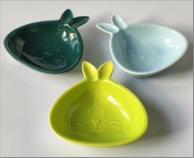 Тарілка керамічна Зайчик 11,5см