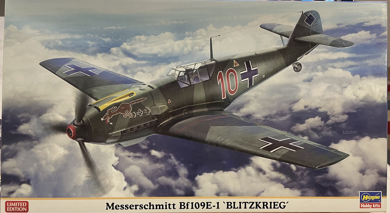 Messerschmitt Bf109 E-1 (Hasegawa)