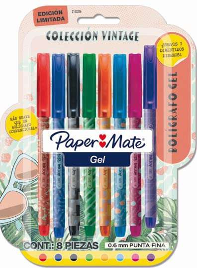 Amazon: paper mate bolígrafos de gel vintage 
