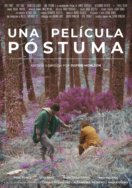 “UNA PELÍCULA PÓSTUMA”, DE SIGFRID MONLEÓN, COMPETIRÁ EN LA SECCIÓN ZONAZINE DEL FESTIVAL DE CINE DE MÁLAGA