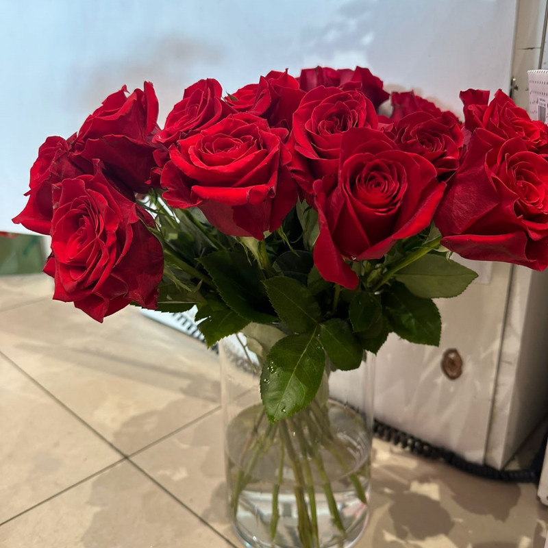 Bukiet czerwona róża 7
