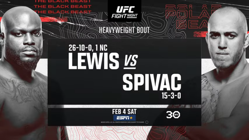 Промо преди UFC Fight Night: Люис - Спивак
