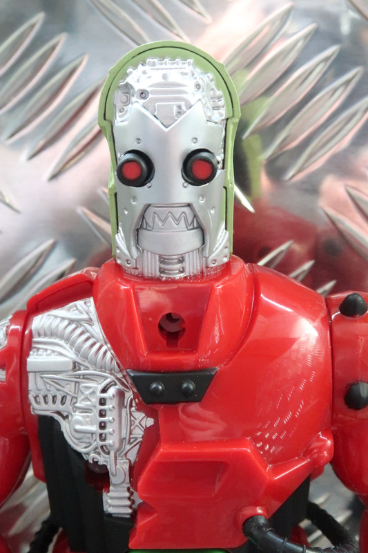 Different close up photo shots of the Red Robot. 1-CCDA973-1-FBD-4-C34-BA7-C-8-E05357-F689-F