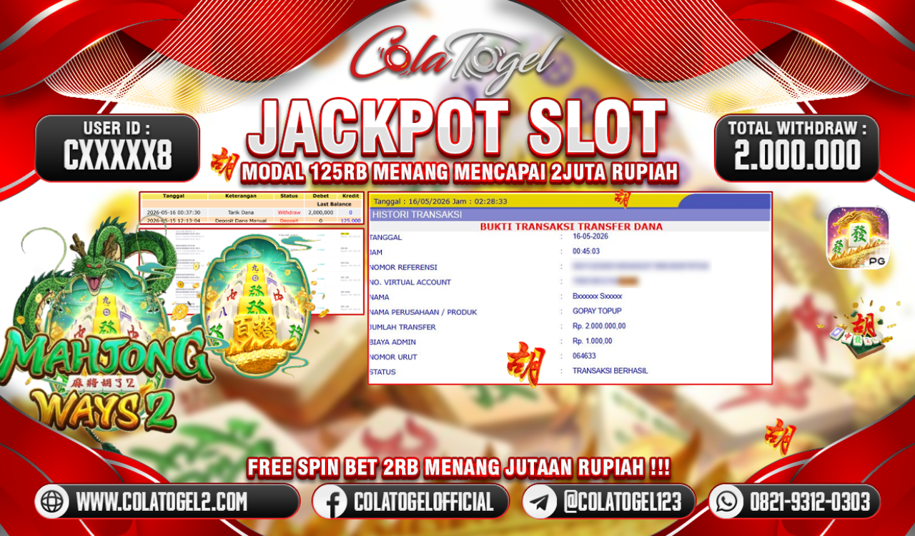 JACKPOT SLOT GACOR!!