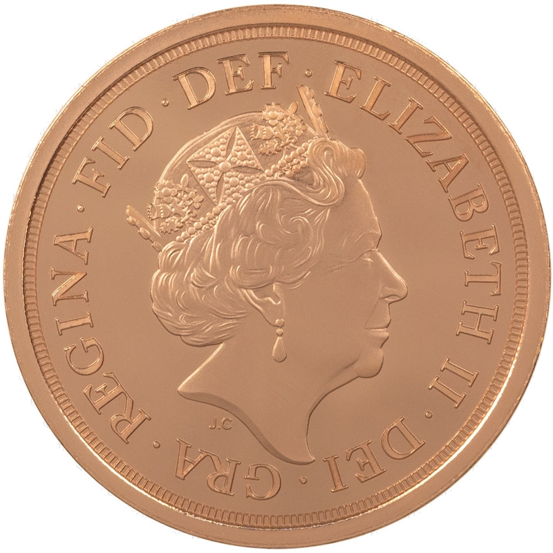 2013 The Birth Of Prince George SOTD Obverse