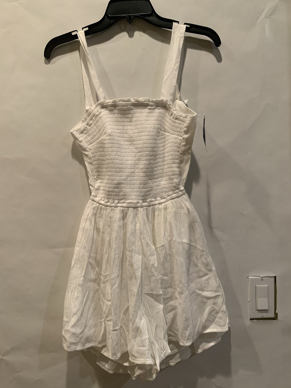 hollister white dress
