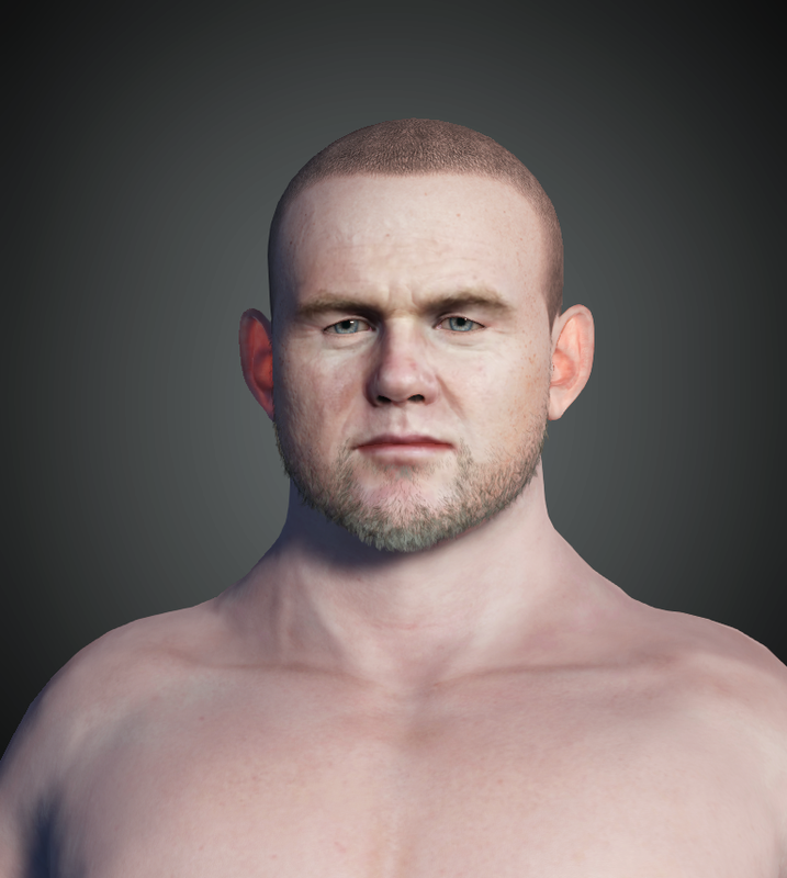 Wayne Rooney CC3 or iClone