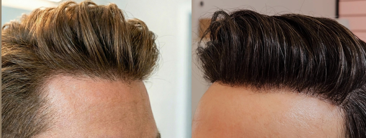 Super natürliche Haarsystem Konturen
