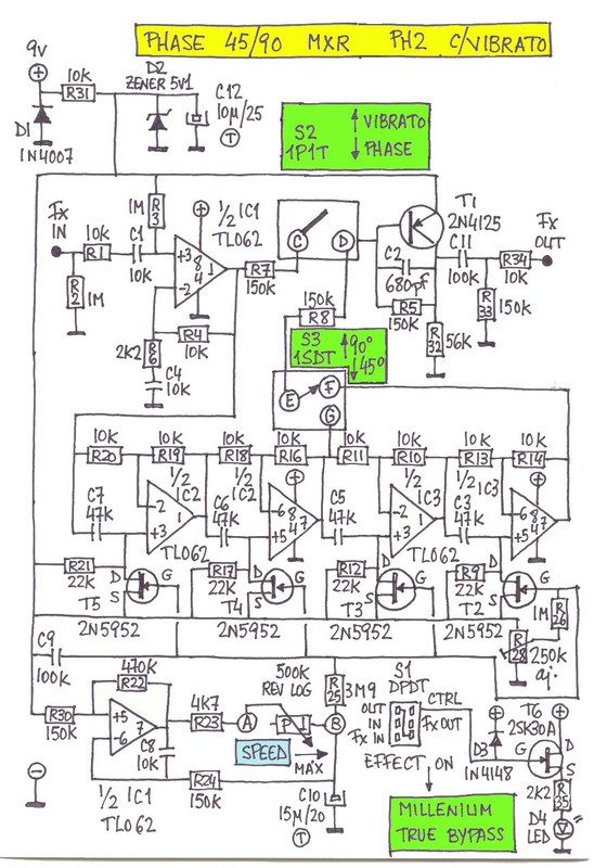 Phase 90-45 switch