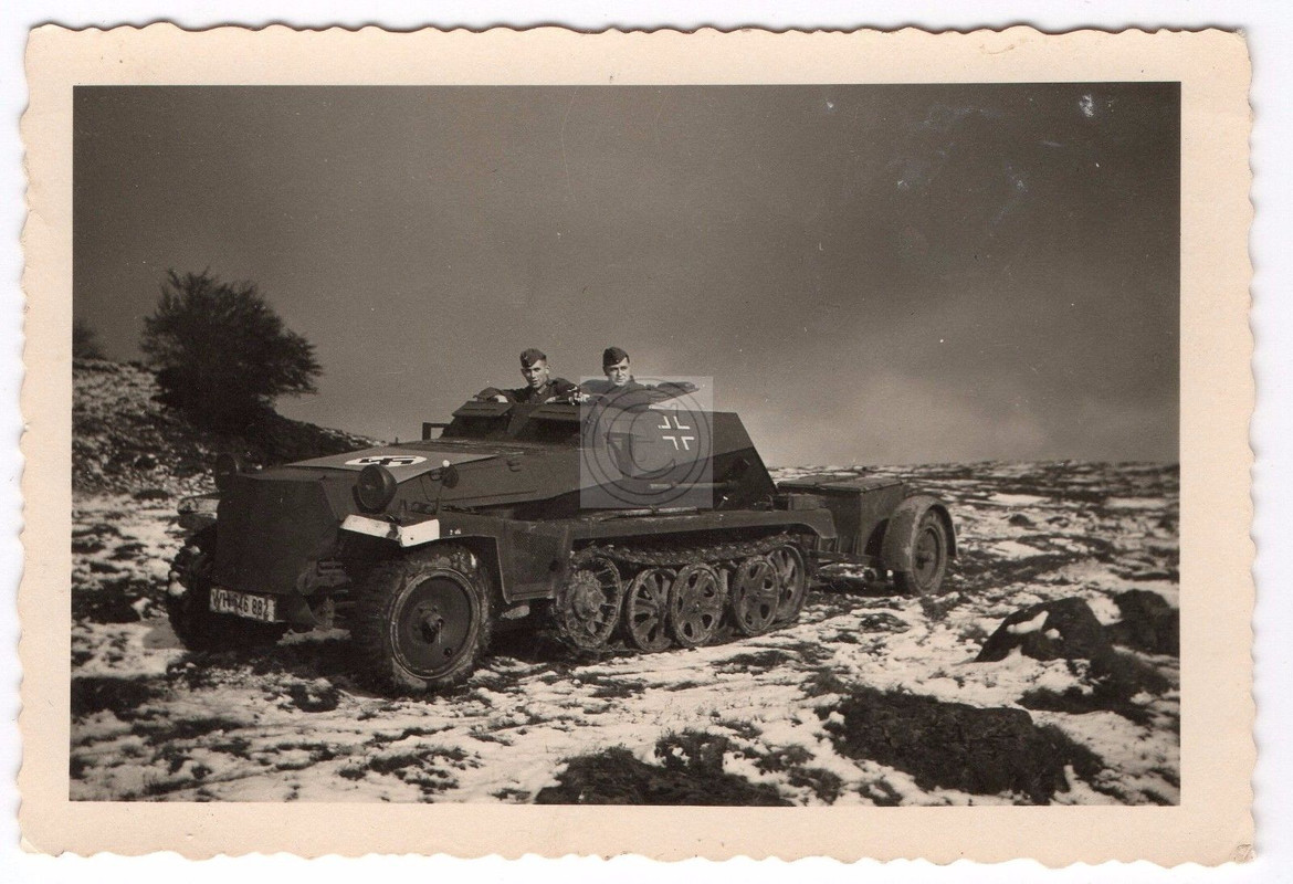 German SdKfz.250 Schützenpanzerwagen Halftrack W