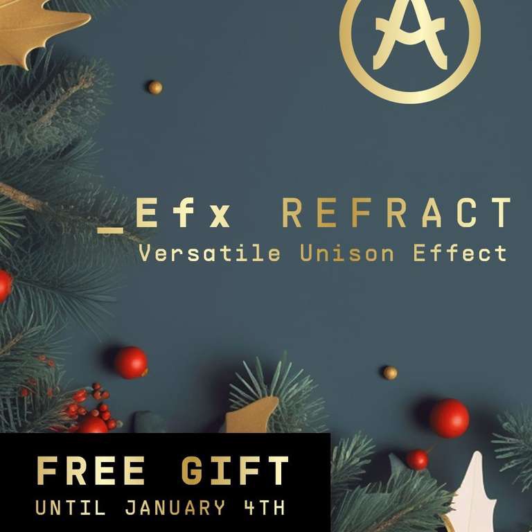 ARTURIA EFX Refract GRATIS! 
