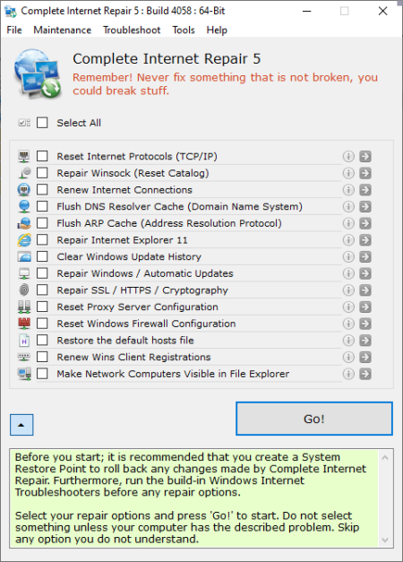 Complete Internet Repair 5.2.3 Build 4058 Multilingual