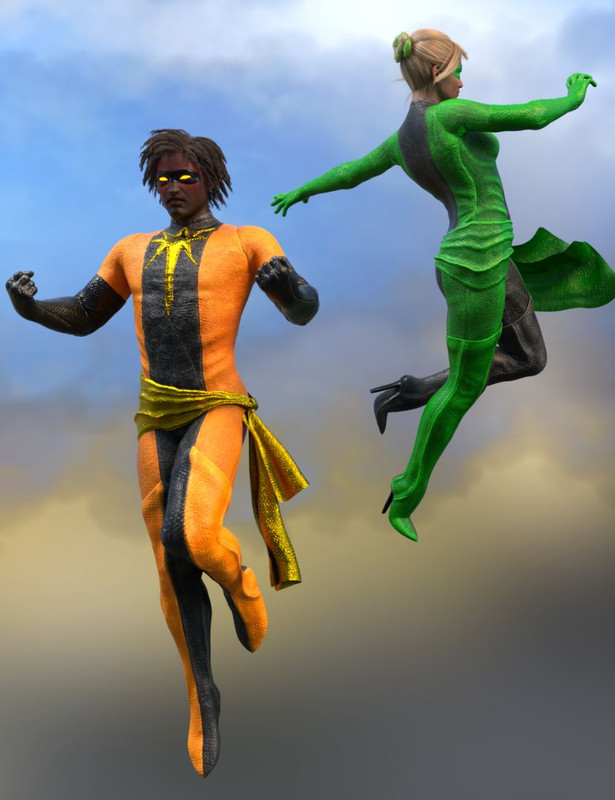 SY Super Suits 2 for Genesis 8