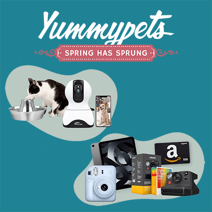Yummypets Spring Has Sprung Giveaway: Exciting Prizes for Pet Lovers and Tech Enthusiasts Yummypets Spring Has Sprung Giveaway: Exciting Prizes for Pet Lovers and Tech Enthusiasts