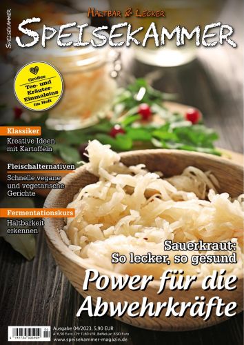 Cover: Speisekammer Haltbar und Lecker Magazin August No 04 2023
