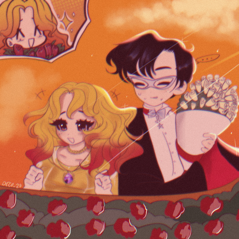 Tuxedo Mask and Galaxia