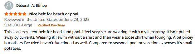 SIIL Ostomy Belt Review 1