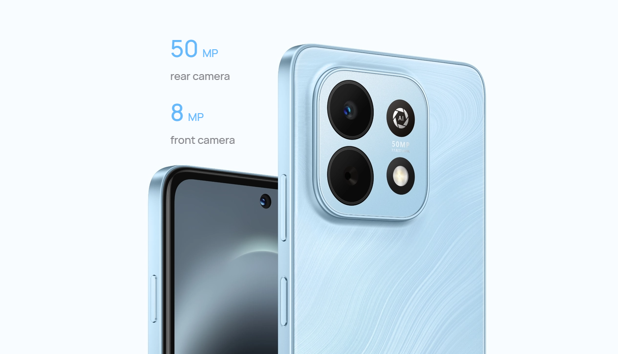 High-Resolution 50MP Rear Camera