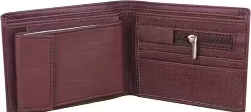 Royal king Uinicq Mens Wallet Premium Leather Brown.(W101)
