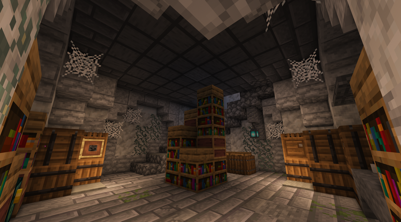 Floating Arctic Fortress (with creation Prozess) Minecraft Map
