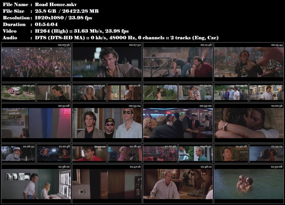 Re: Hrozba smrti / Road House (1989)