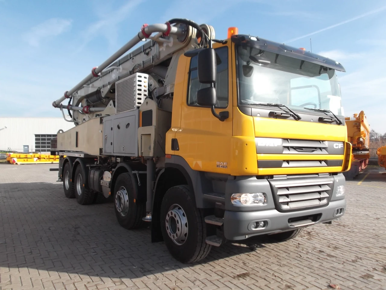 Specials spuiten Sany Betonpomp 10