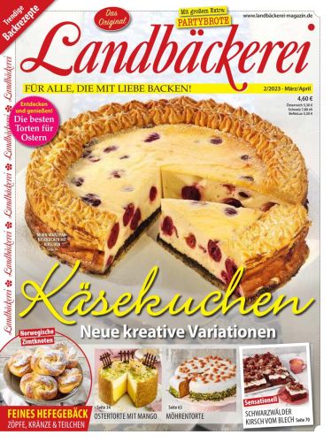 Cover: Landbäckerei Magazin No 02 März-April 2023