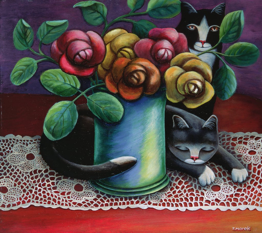 Jerzy_Marek_-_Roses_and_Old_Lace_-_(MeisterDrucke-550468)