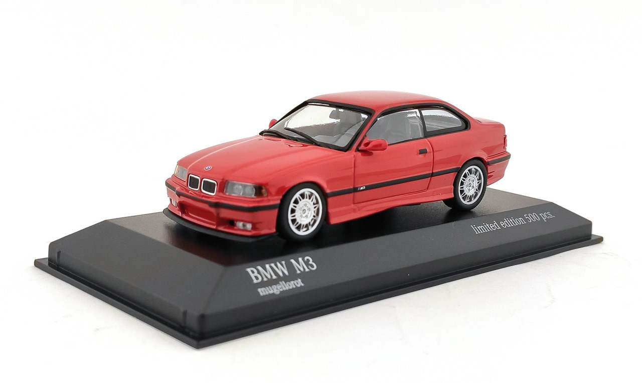 BMW M3 E36 red Minichamps 1 pf 500 pcs (1)
