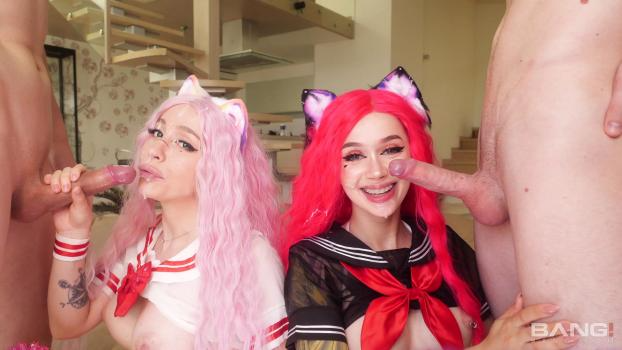Bang 22 10 04 Purple Bitch And Alice Bong Two Anime Girls Purple Bitch And Alice Bong Get Their Assholes Fucked XXX 1080p MP4 SpankHash