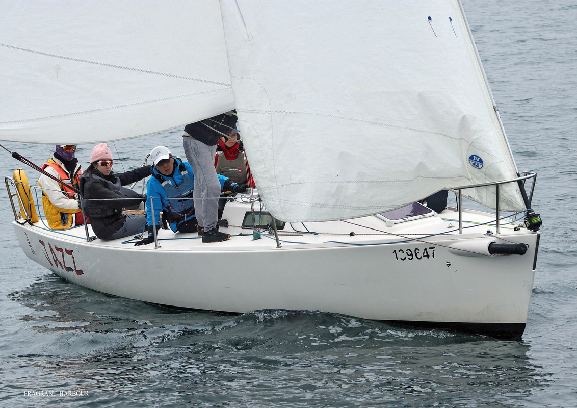 Jazz, a J80, winner of Sportsboat (Monsoon Spring Series 2024, Race 4)