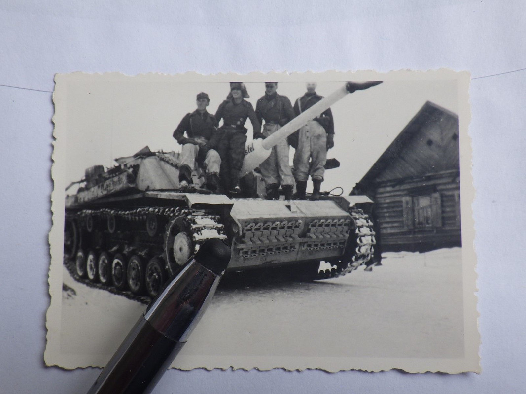 Panzer Tank Sturmgeschütz Christel 2 WK Uniform WH Besatzung Win