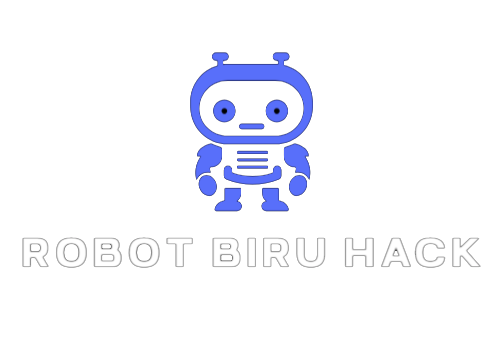robot biru hack image