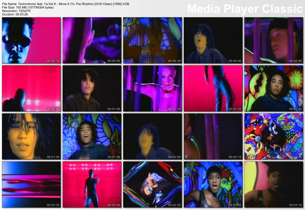 Technotronic feat. Ya Kid K - Move It (To The Rhythm) (DVD Clean) [1995]
