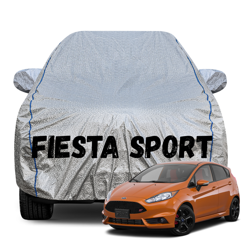 Fiesta Sport Silver Car Cover