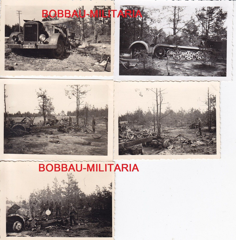 Białystok Wehrmacht Beute Sd.Kfz Halbkette BERLI