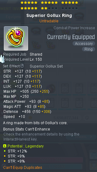 Gollux Ring