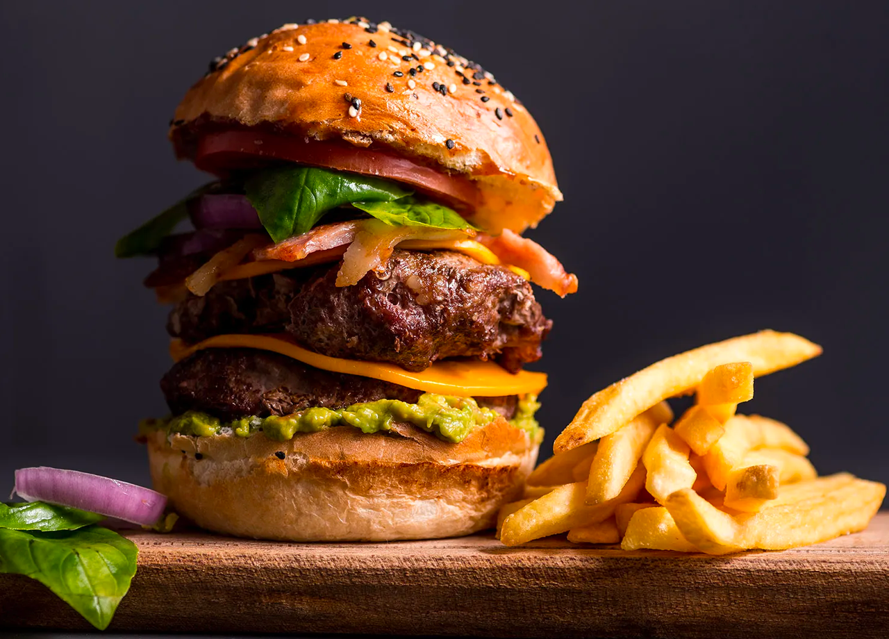 Hamburguesa Completa De Buey Y Ternera (200 G.) 