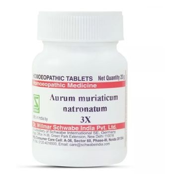 Willmar Schwabe India Aurum Muriaticum Natronatum 3X (20g)