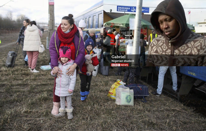 Afrikiečių egzodas iš Ukrainos. Jie užima vaikų ir moterų vietas