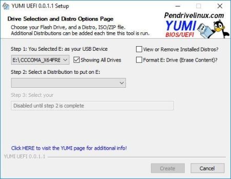 YUMI (Your Universal Multiboot Installer) UEFI 0.0.2.6