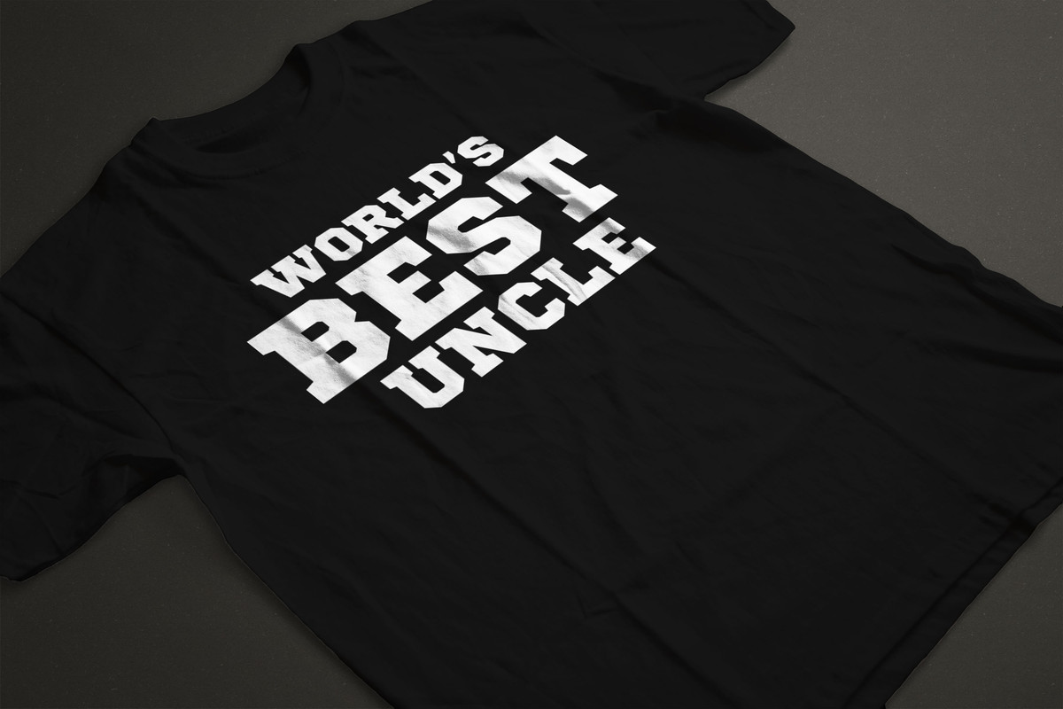 Birthday Brother Father Gift Present Funny T-shirt Tshirt Worlds Best Uncle