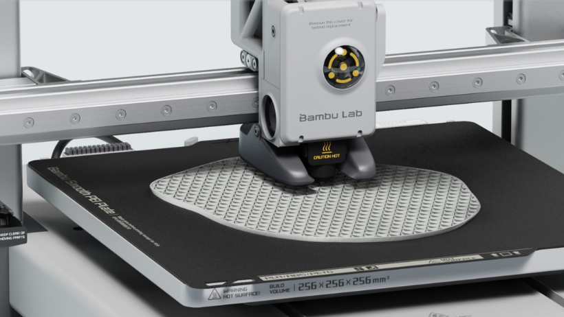 Impressora 3D Bambu Lab A1 em destaque
