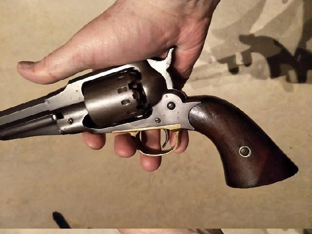 1858 - Mon revolver Remington 1858 NMA original fabriqué en 1864 ... 22014506-353560075084540-1064550710-n