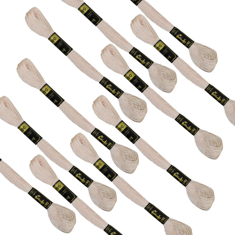 Hilos de anclaje mechones de algodón varados bordados a mano punto de cruz y punto largo - Imagen 109 de 129